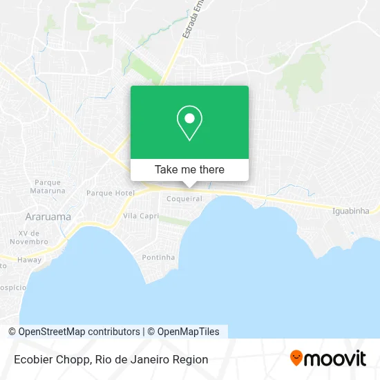 Ecobier Chopp map