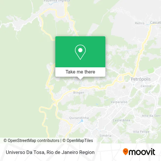 Universo Da Tosa map