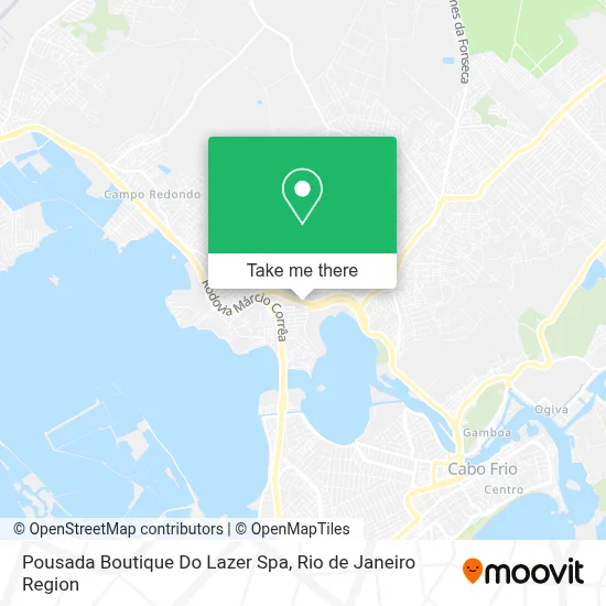 Pousada Boutique Do Lazer Spa map