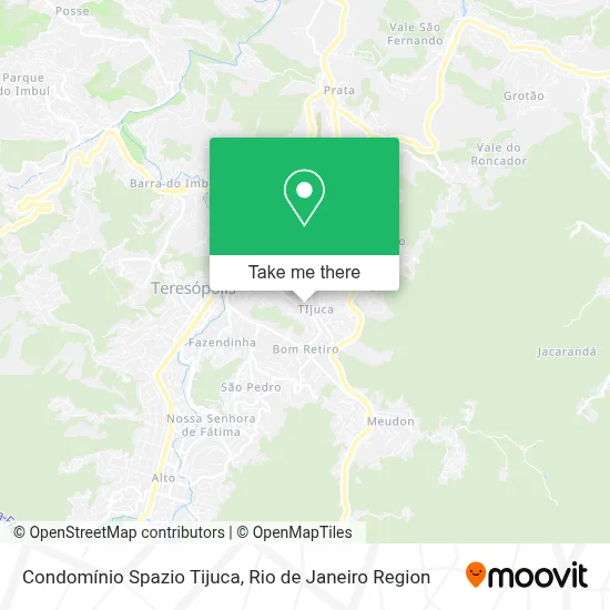 Condomínio Spazio Tijuca map