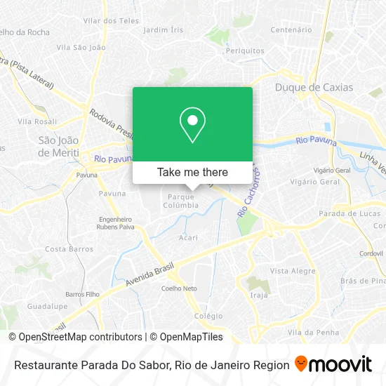 Restaurante Parada Do Sabor map