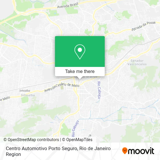 Centro Automotivo Porto Seguro map
