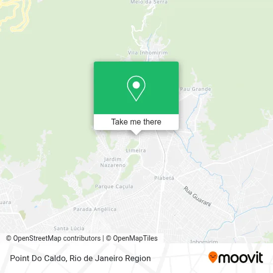 Point Do Caldo map