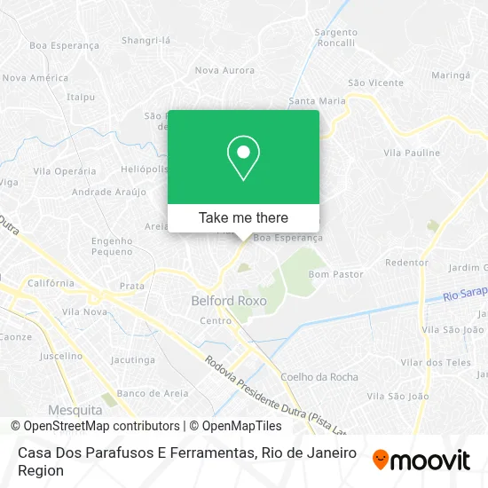 Casa Dos Parafusos E Ferramentas map