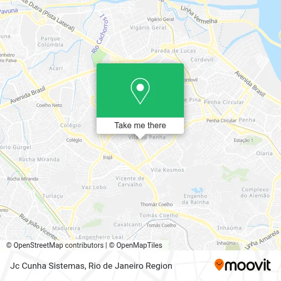 Jc Cunha Sistemas map