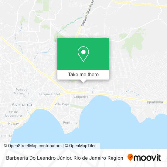 Barbearia Do Leandro Júnior map