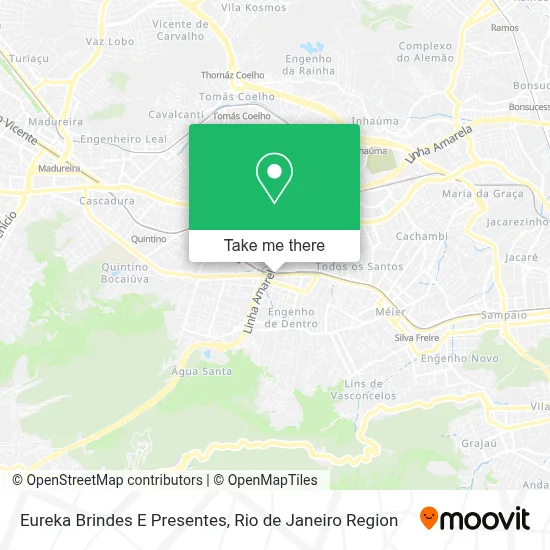 Eureka Brindes E Presentes map