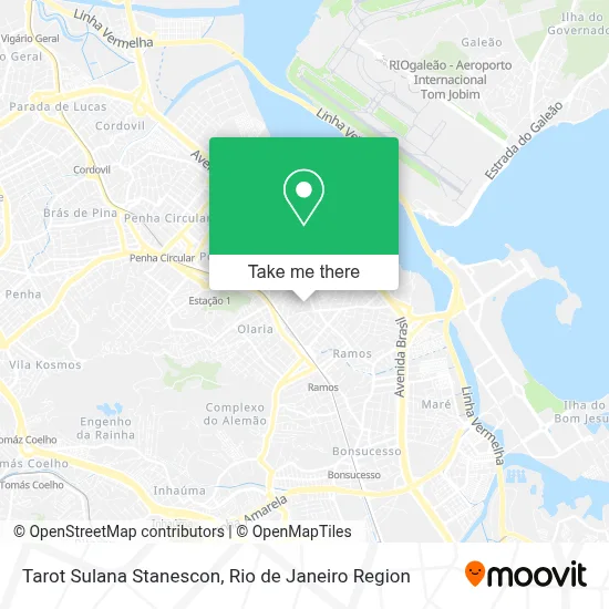 Tarot Sulana Stanescon map