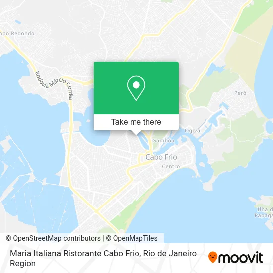 Maria Italiana Ristorante Cabo Frio map