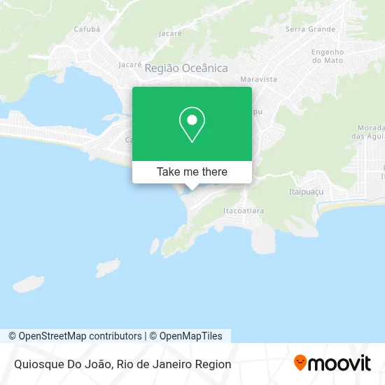 Quiosque Do João map