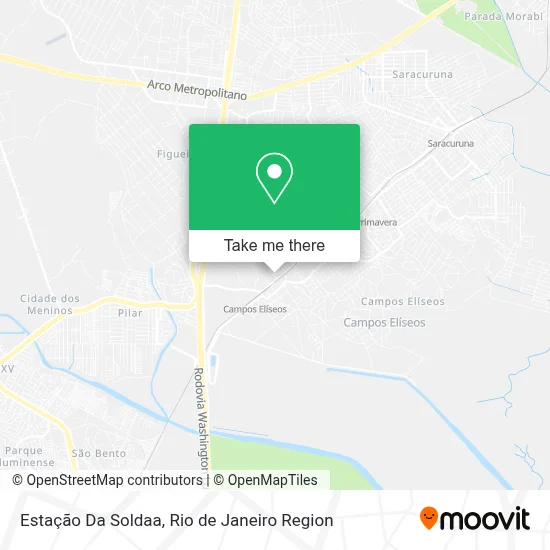 Estação Da Soldaa map