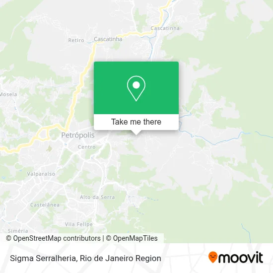 Sigma Serralheria map