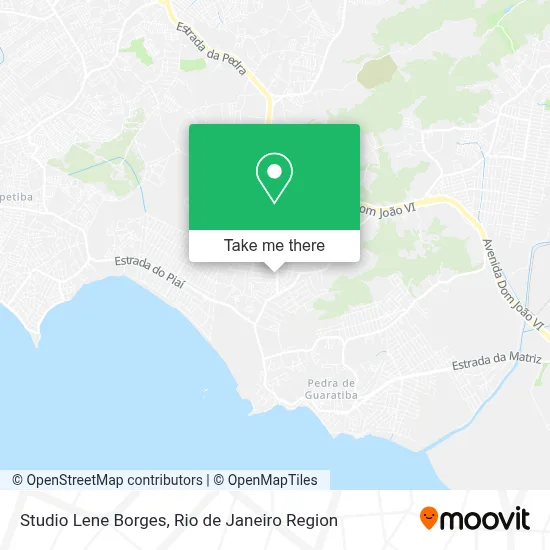Studio Lene Borges map