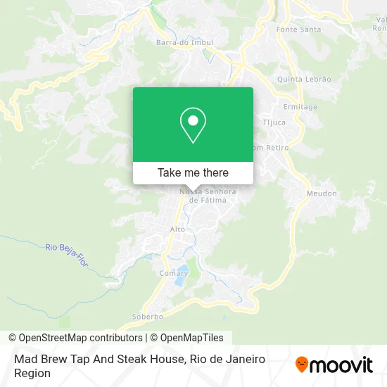 Mad Brew Tap And Steak House map