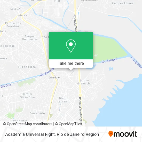 Academia Universal Fight map