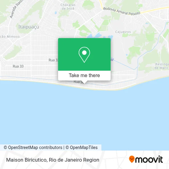 Maison Biricutico map