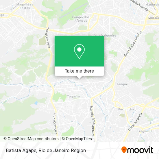 Batista Agape map