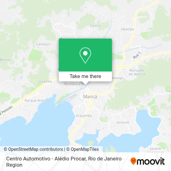 Centro Automotivo - Alédio Procar map