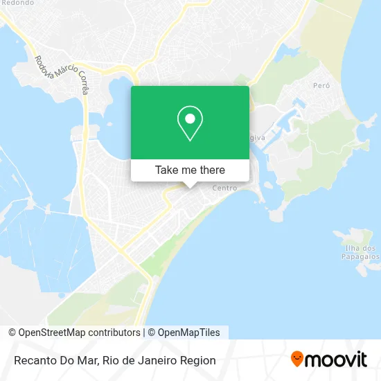 Recanto Do Mar map