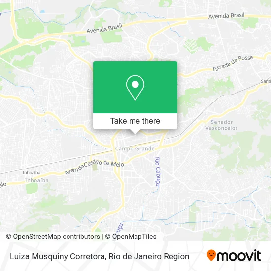 Luiza Musquiny Corretora map