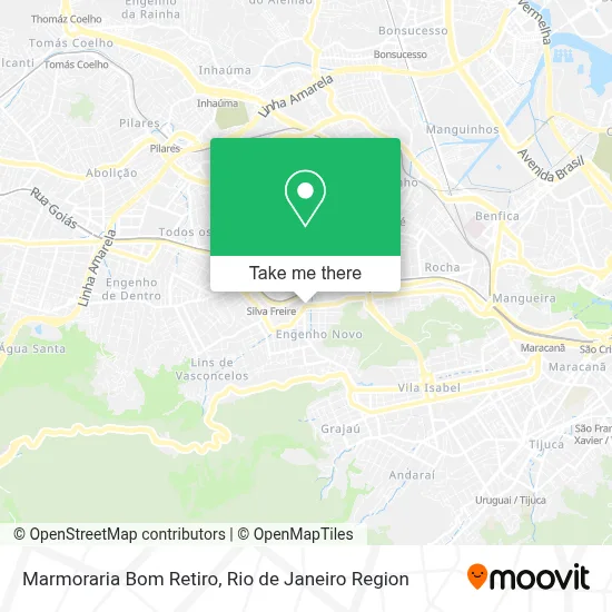 Marmoraria Bom Retiro map