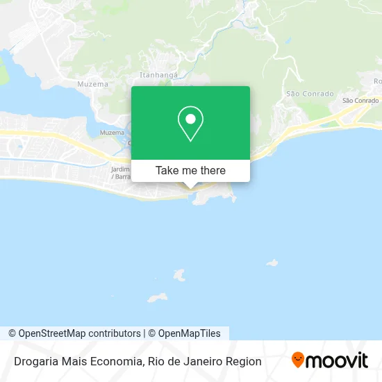 Drogaria Mais Economia map