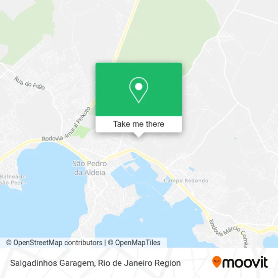 Salgadinhos Garagem map