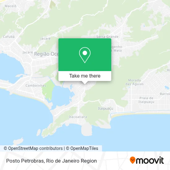 Posto Petrobras map