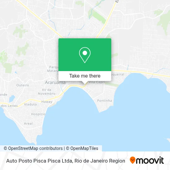Auto Posto Pisca Pisca Ltda map