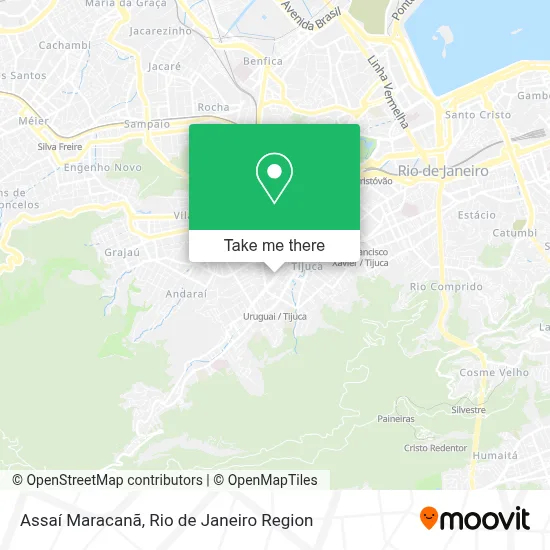 Assaí Maracanã map