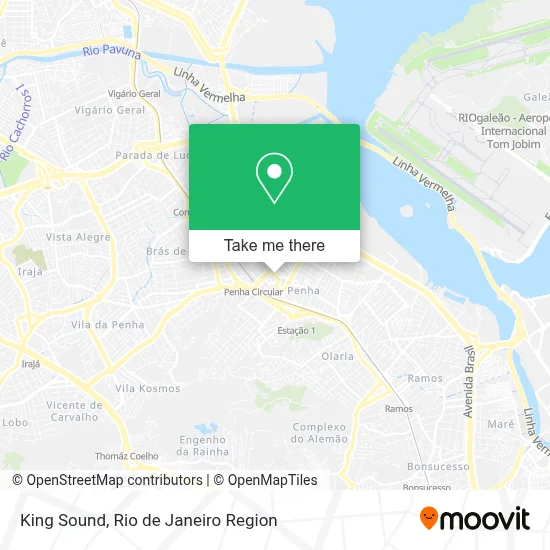 King Sound map