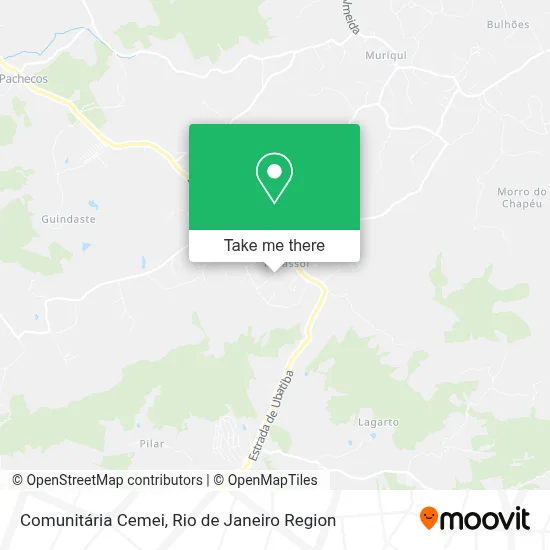 Comunitária  Cemei map