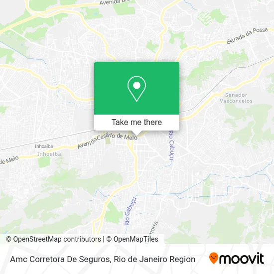 Amc Corretora De Seguros map
