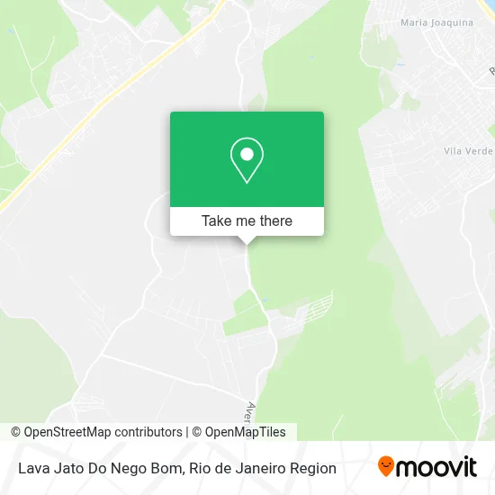 Lava Jato Do Nego Bom map