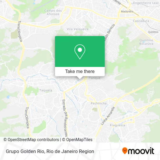 Grupo Golden Rio map