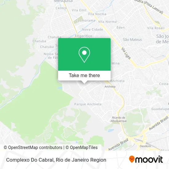 Complexo Do Cabral map