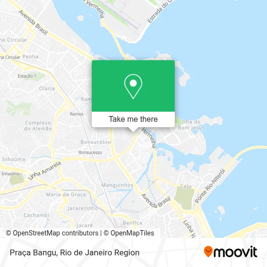 Praça Bangu map