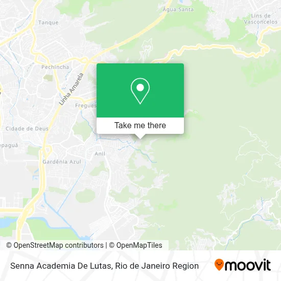 Senna Academia De Lutas map
