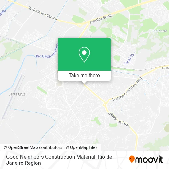 Good Neighbors Construction Material map