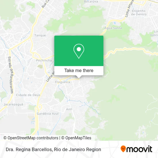 Dra. Regina Barcellos map