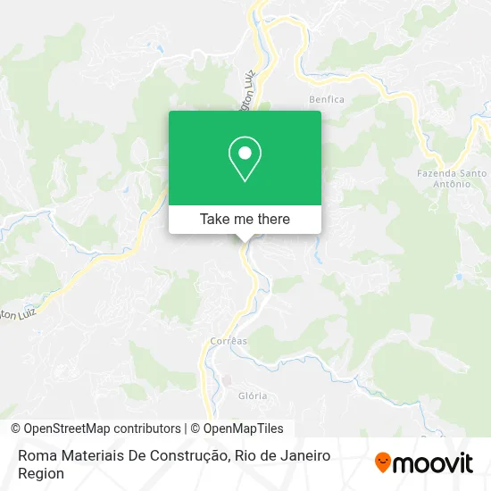 Roma Materiais De Construção map