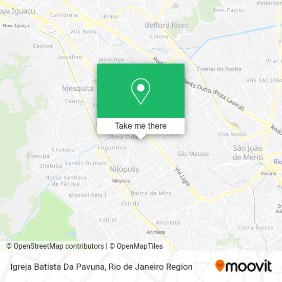 Igreja Batista Da Pavuna map