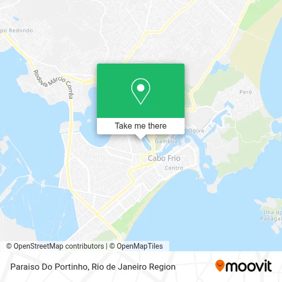 Paraiso Do Portinho map