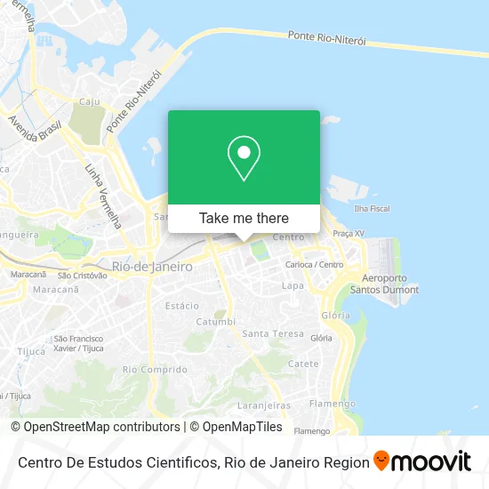 Centro De Estudos Cientificos map