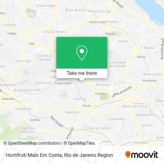Hortifruti Mais Em Conta map