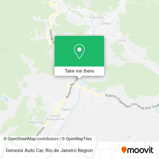 Genesis Auto Car map