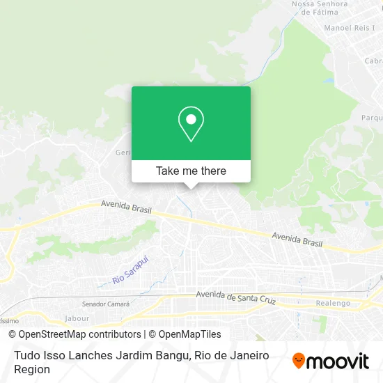 Tudo Isso Lanches Jardim Bangu map