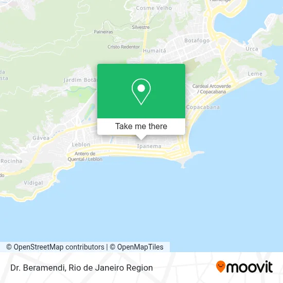 Dr. Beramendi map