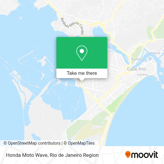 Honda Moto Wave map