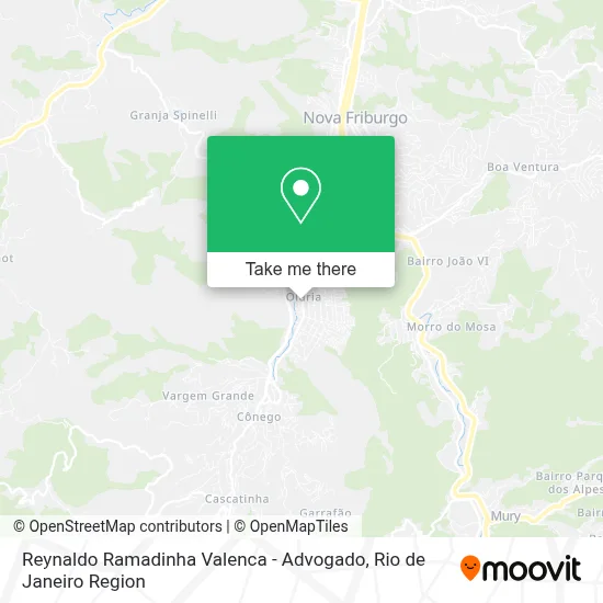 Reynaldo Ramadinha Valenca - Advogado map